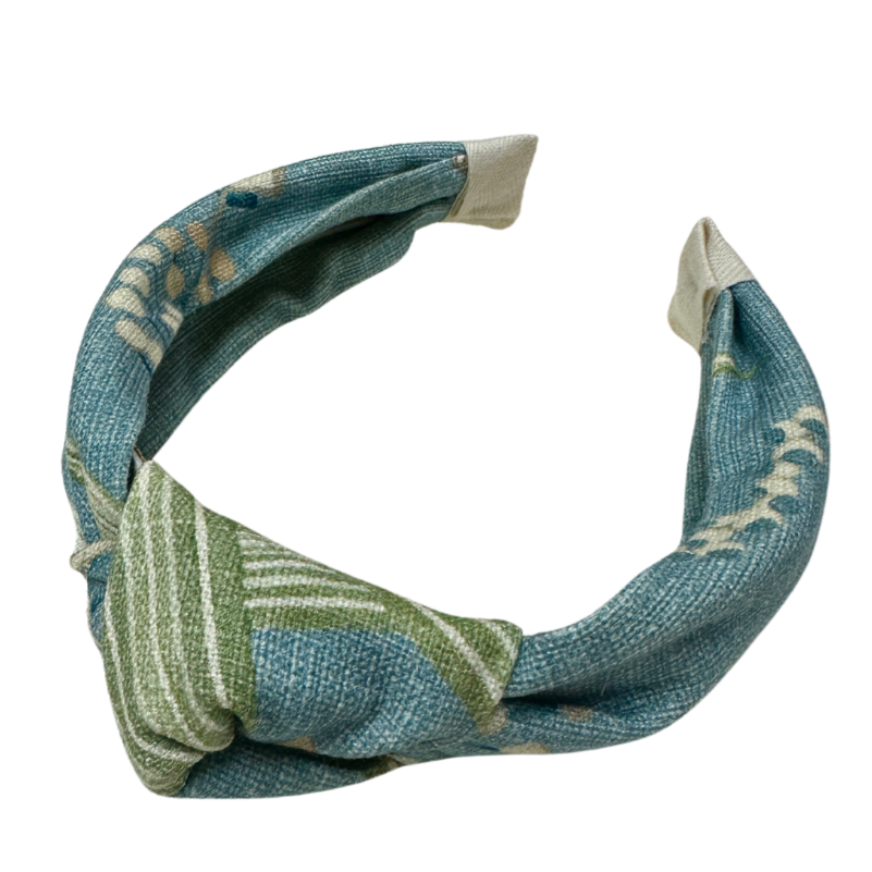 Teal Fabric Headband